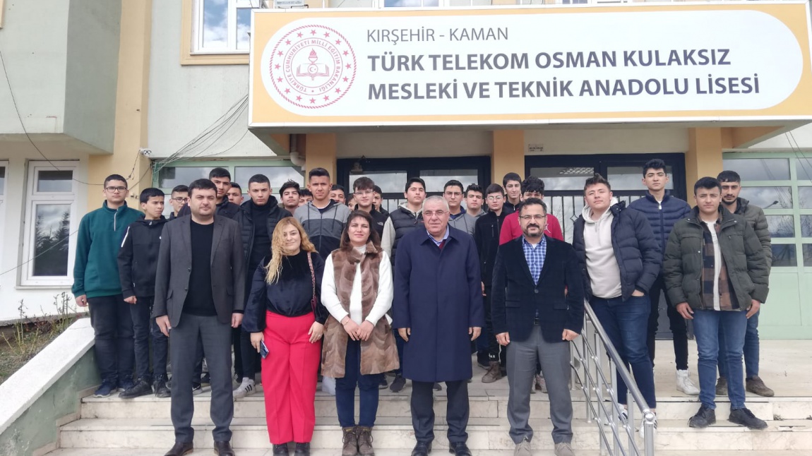 Kırşehir Şeker  Fabrikası Genel Müdürü Yavuz ERENCE Okulumuzu Ziyaret Etti